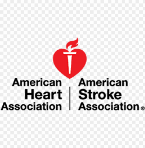 american heart association logo PNG files with transparent backdrop