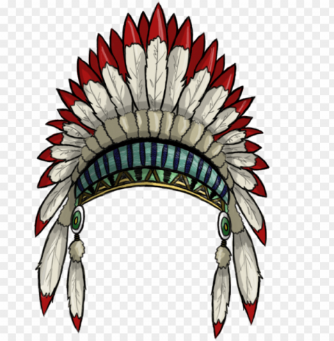 american indian - native american headdress PNG Image with Isolated Element