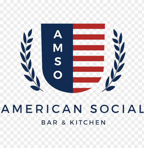 american social case study - american social miami logo Transparent PNG Image Isolation