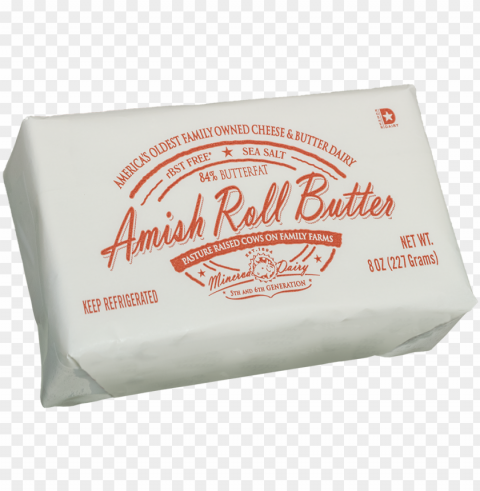 amish roll butter - box PNG Image with Clear Background Isolated