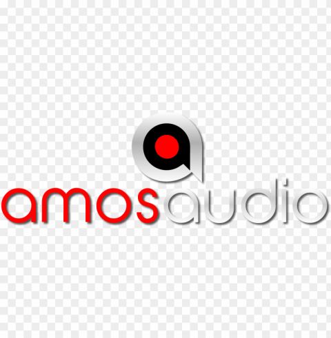 amos audio logo style - logo audio in PNG Image with Clear Background Isolated