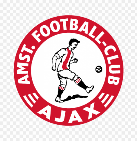 amsterdamsche fc ajax 1900 vector logo Isolated Object with Transparency in PNG
