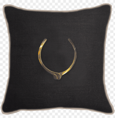 amulet egypt black lounge cushion 55x55cm - cushio PNG with no background required