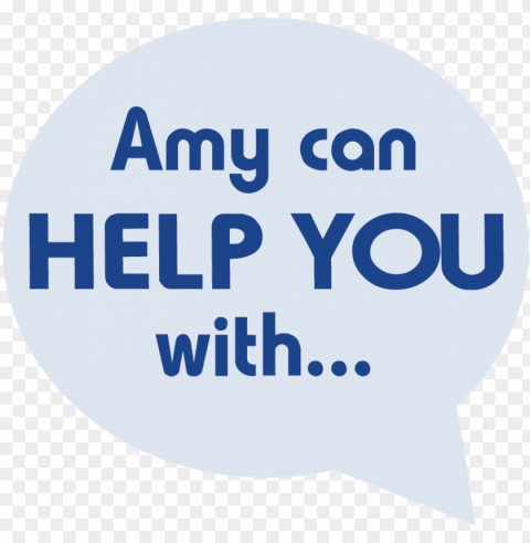 amy can help you with - circle Isolated Design Element on Transparent PNG
