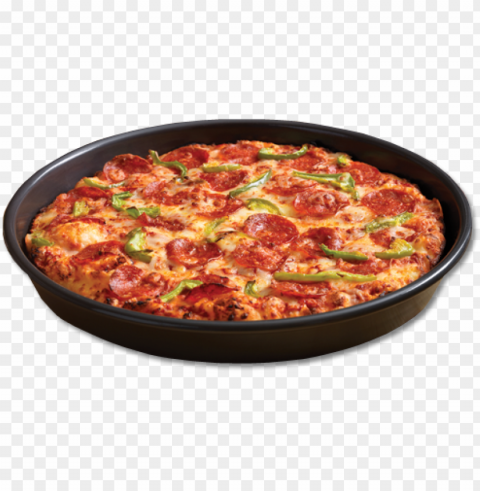 an-pizza - dominos pizza pan pizza Isolated Subject on Clear Background PNG PNG transparent with Clear Background ID 827968cd