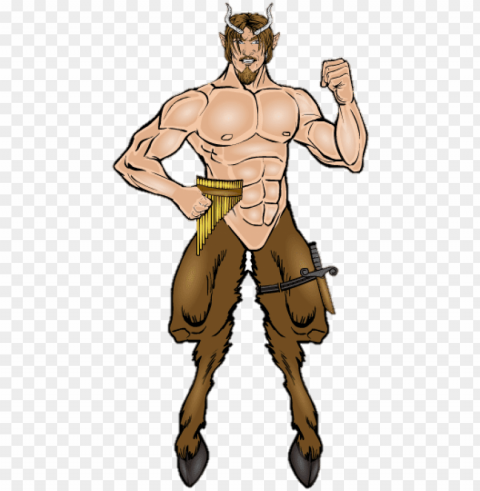 an the god of springtime - pan greek god Transparent PNG graphics complete collection