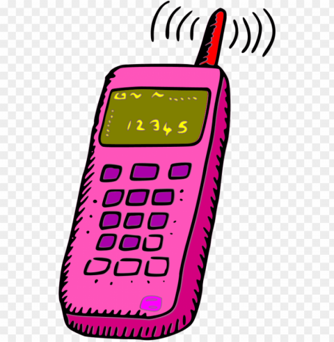 analogue mobile phone - mobile phone clipart Isolated Object on HighQuality Transparent PNG