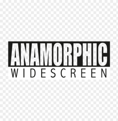 anamorphic widescreen vector logo PNG graphics for free