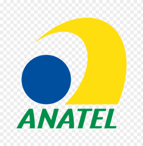 anatel vector logo free download Transparent Background Isolated PNG Item