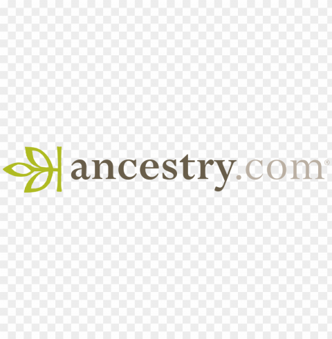 ancestry logo CleanCut Background Isolated PNG Graphic