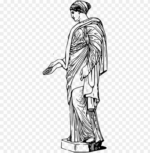 ancient greek sculpture clipart PNG images for banners