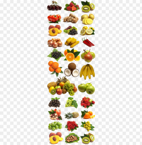 and of vegetables collection large fruits clipart - fruits Transparent picture PNG