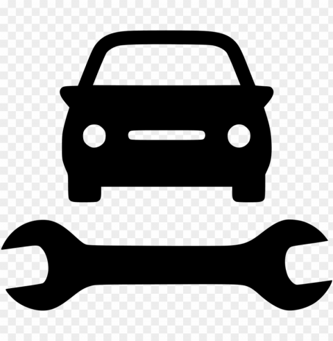 and svg icon freeonlinewebfonts - icon fix a car Isolated Object with Transparent Background in PNG
