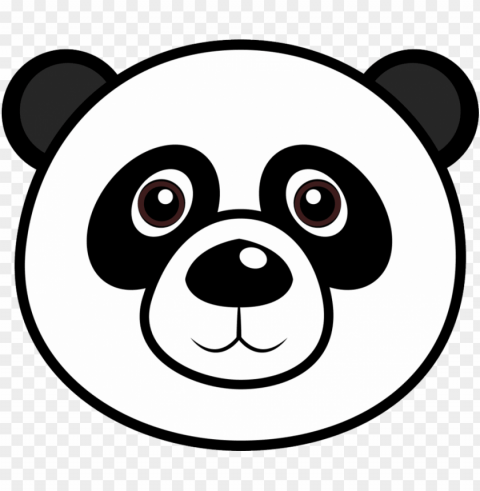 anda face clipart - cartoon panda head HighQuality Transparent PNG Object Isolation PNG transparent with Clear Background ID 7bc6a4de