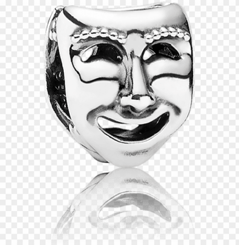 andora the world's a stage theatre masks charm item - pandora theatre masks charm Free PNG images with transparent backgrounds