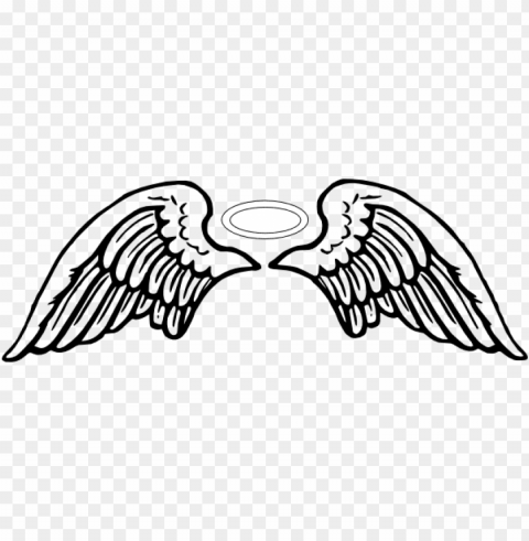 angel halo wing - angel wings clip art Transparent PNG graphics bulk assortment