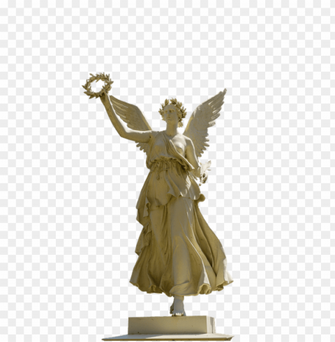 angel statue Isolated Element in Transparent PNG