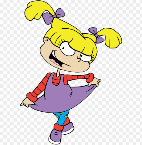 angelica pickles - angelica from rugrats PNG Isolated Illustration with Clarity