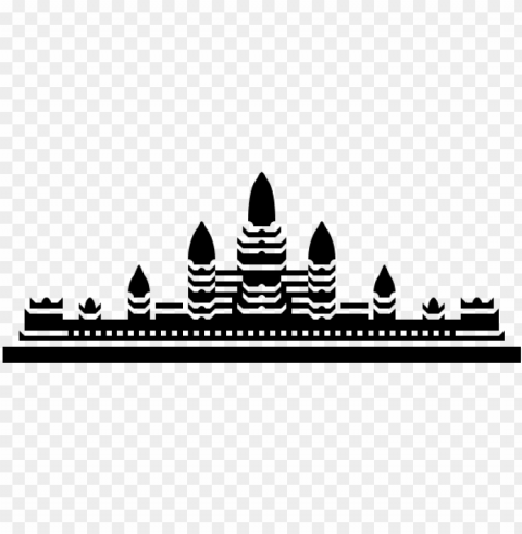 angkor wat Clean Background Isolated PNG Icon PNG transparent with Clear Background ID db0ddfa0