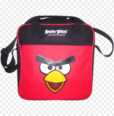 angry birds bag red Isolated Design Element in Transparent PNG