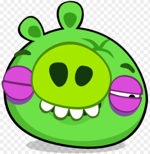 angry birds beat up pig HighQuality Transparent PNG Isolated Graphic Element