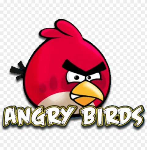 Angry Birds Logo Transparent PNG Object Isolation