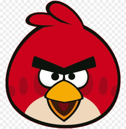 angry birds red - angry birds Transparent PNG Artwork with Isolated Subject