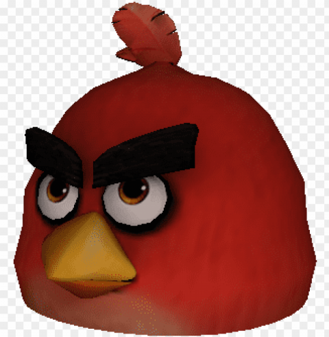 angry birds red roblox Isolated PNG on Transparent Background