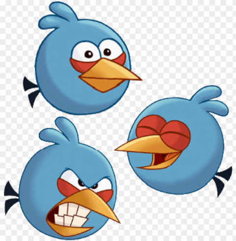 angry birds toons the blues HighQuality Transparent PNG Object Isolation