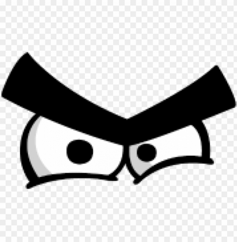 angry eyes cartoon PNG for Photoshop