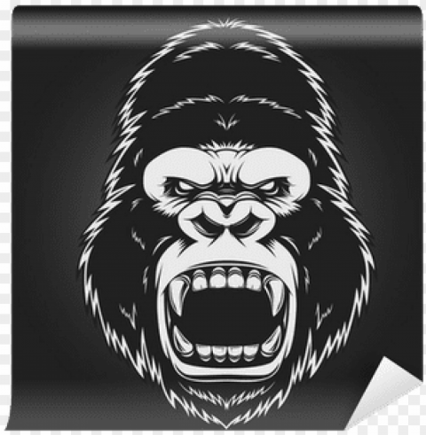 angry gorilla PNG for personal use