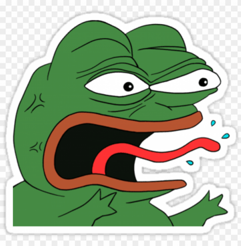 angry pepe - pepe angry PNG picture