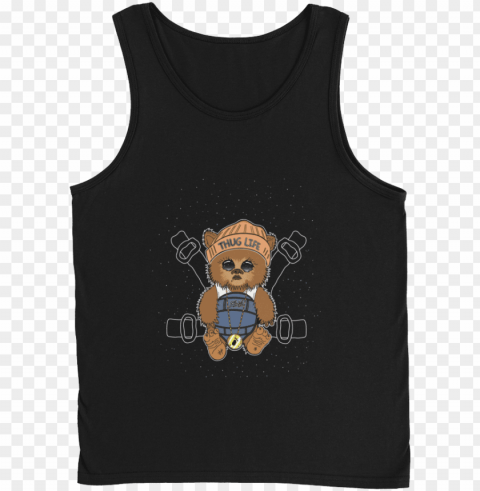 angsta baby ewok tank top - active tank PNG images with transparent canvas PNG transparent with Clear Background ID a226471b