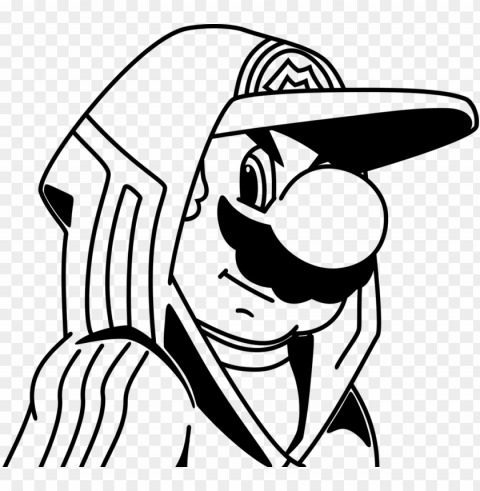 angster gangsta lifebuoy transprent free download - gangsta mario drawi PNG images with transparent layer