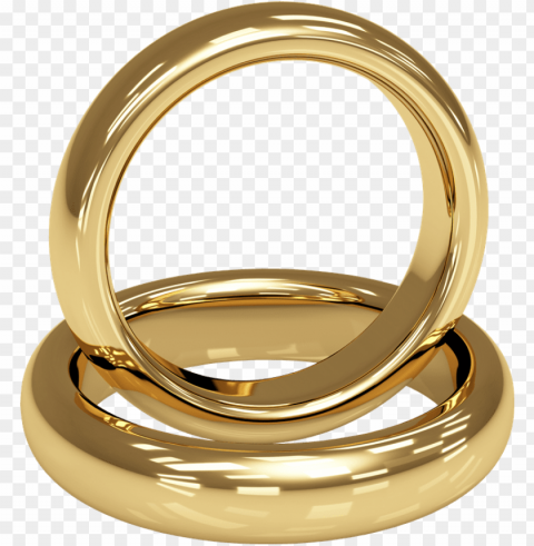 anillos de boda - aros de matrimonio de oro PNG Graphic with Isolated Transparency PNG transparent with Clear Background ID 7027bfca