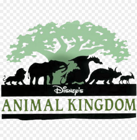 animal kingdom clipart disney park - disney's wild animal kingdom logo Transparent PNG stock photos