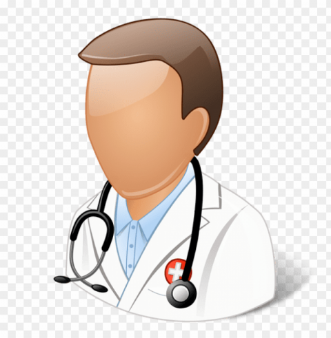 animasi dokter PNG with clear overlay