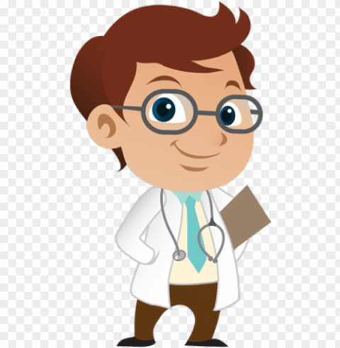 animated doctor - animated pictures of a doctor Transparent Background PNG Isolation
