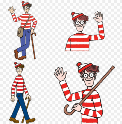 animated where's waldo gif Clear PNG pictures bundle