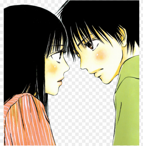 anime couples images sawako x kazehaya'love' wallpaper - kimi ni todoke Clear Background PNG Isolated Item