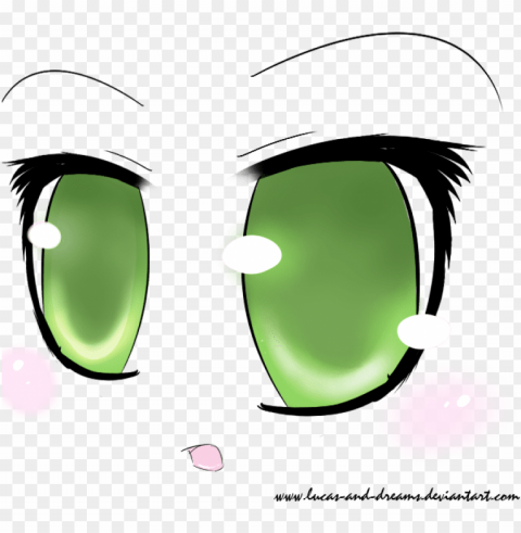 anime green eyes Clear background PNG clip arts PNG transparent with Clear Background ID 9731b3f5