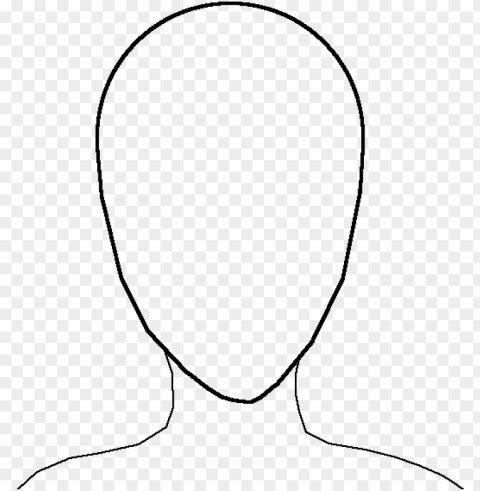 anime head shape - brainstorm PNG for free purposes