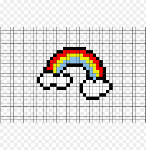 anime pixel art pixel art templates beading patterns - minecraft rainbow pixel art Free PNG images with alpha transparency compilation