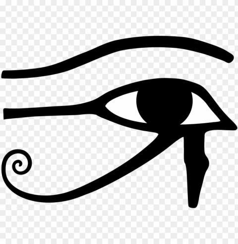 ankh clipart eye - eye of horus no background Isolated Item in Transparent PNG Format
