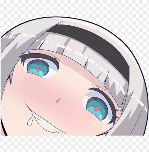 annas so lewd - shimoneta stickers Isolated Subject in Transparent PNG Format