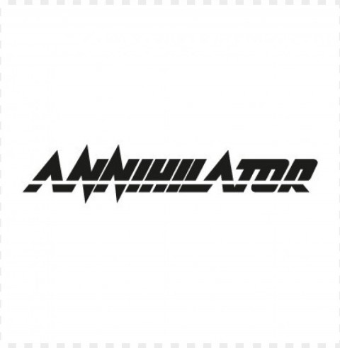 annihilator logo vector PNG with no bg