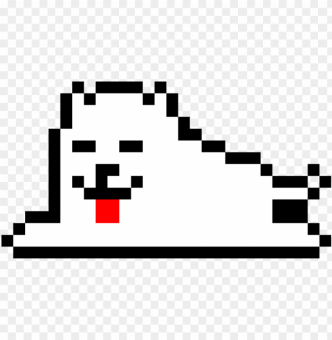 annoying dog - undertale dog PNG graphics with clear alpha channel selection