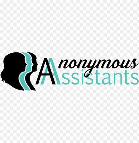 Anonymous Assistants - Calligraphy Transparent Background PNG Isolated Element