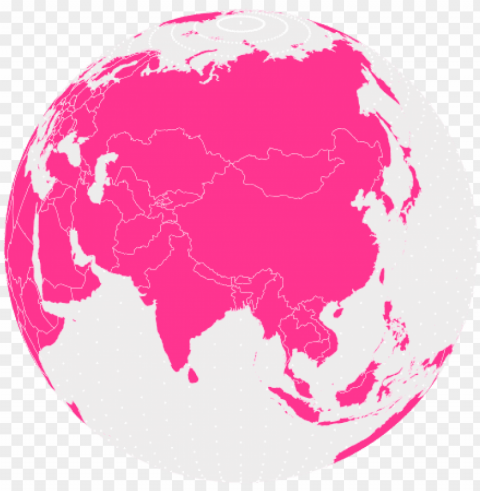 another globe rendering - pink globe transparent Clear PNG pictures package