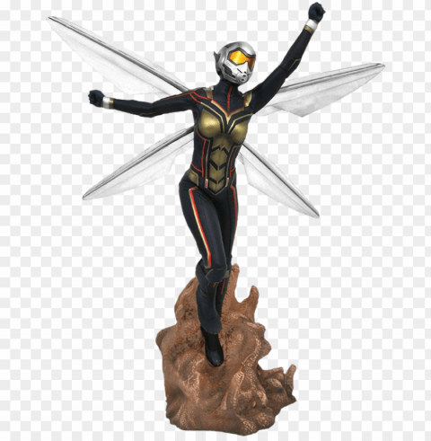 ant-man and the wasp - ant man and the wasp statue ClearCut Background PNG Isolation